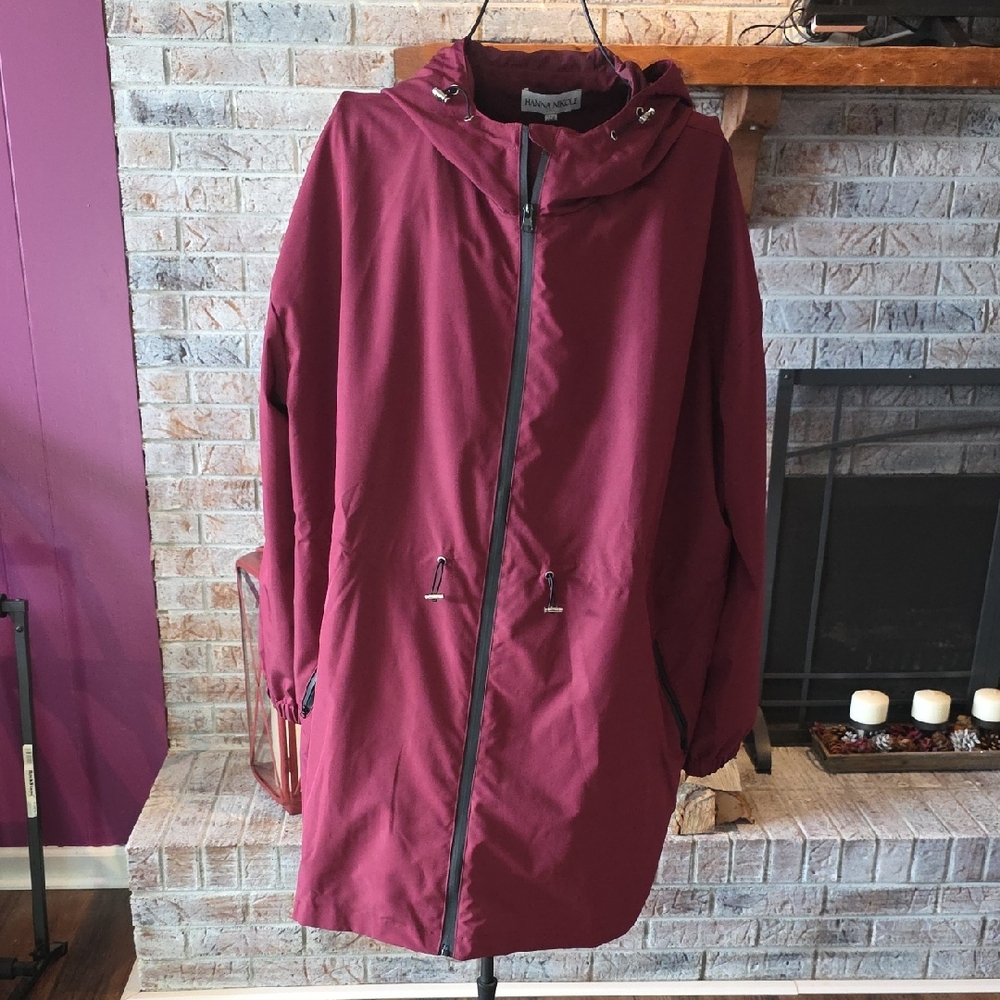 Gallery Women's Maroon Utility Jacket